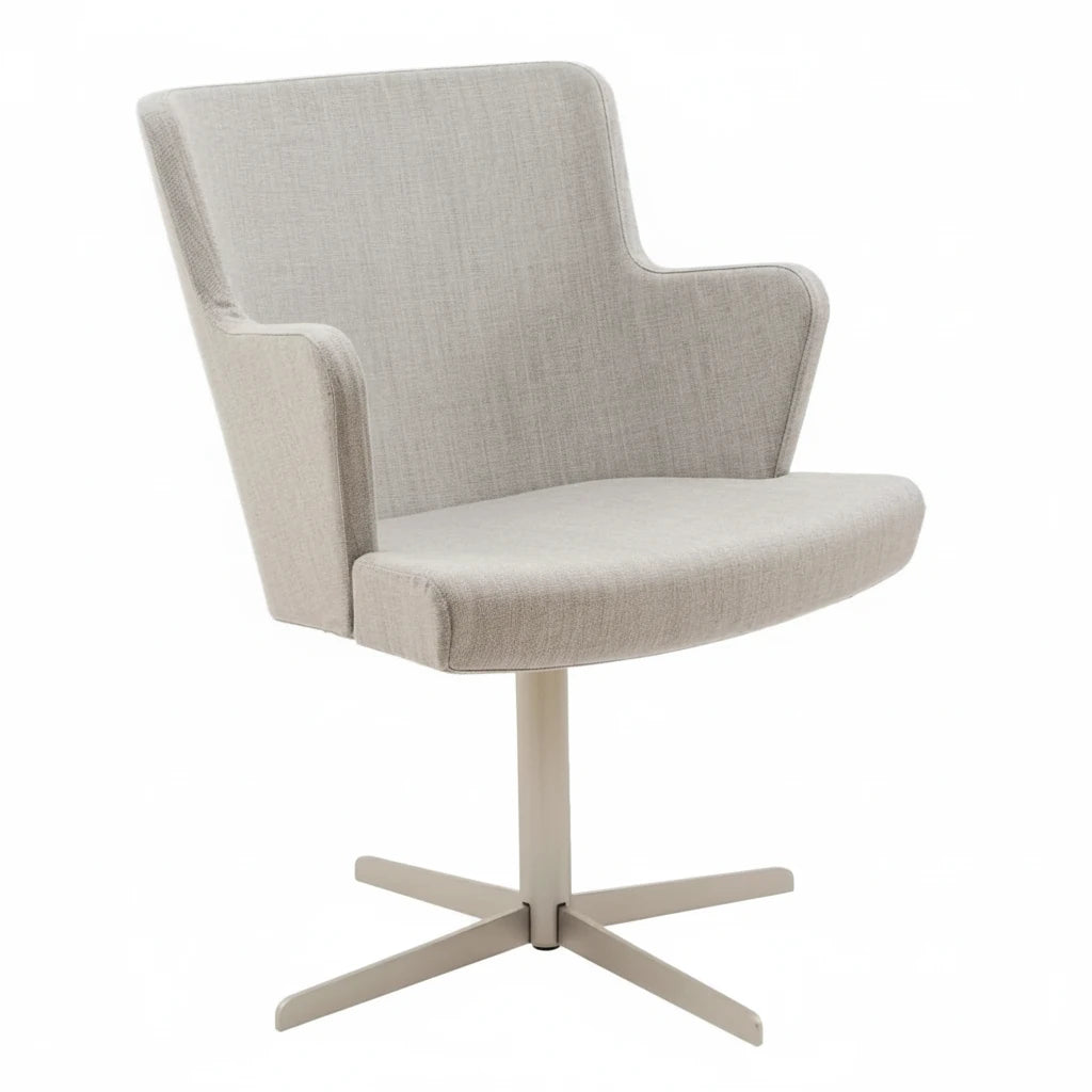 Skapa Swivel Armchair - Nickel
