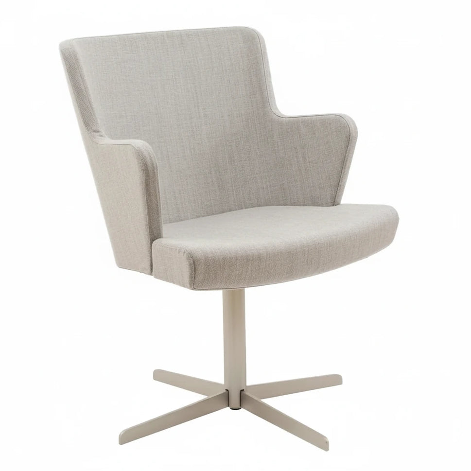 Skapa Swivel Armchair - Nickel