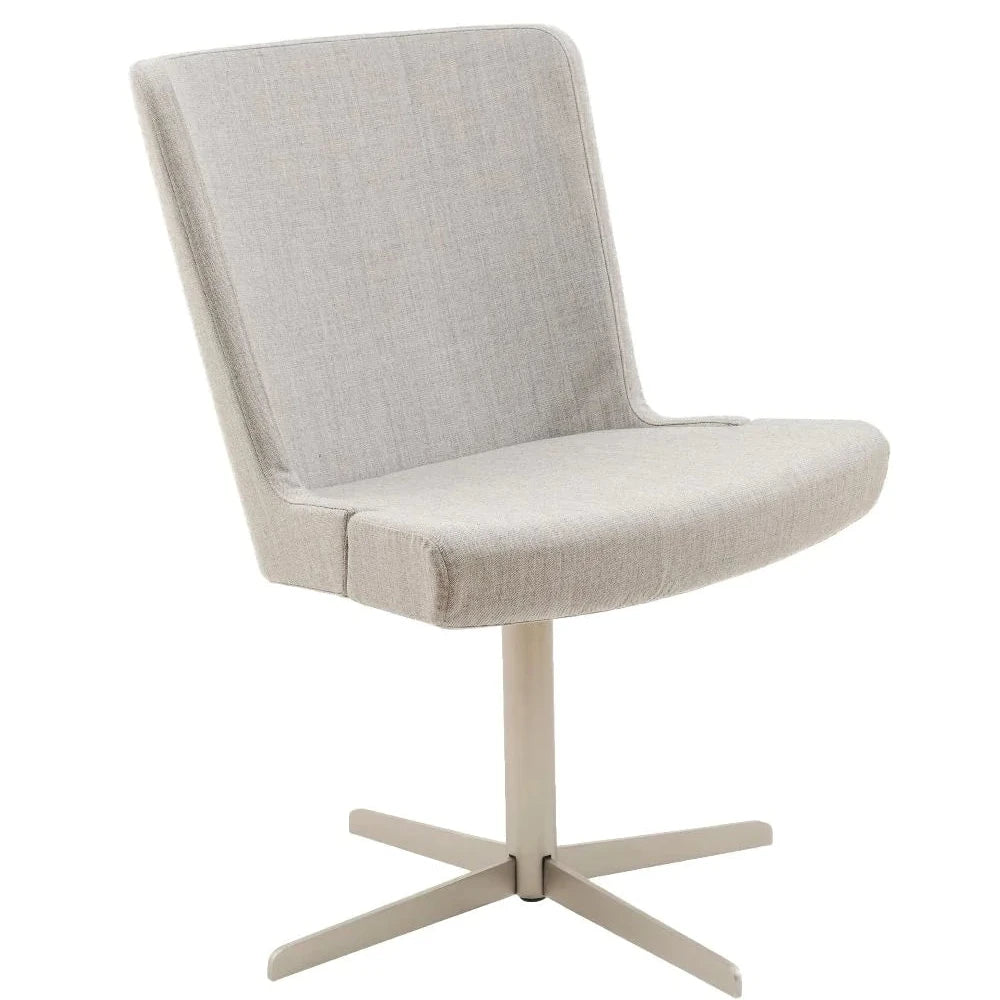 Skapa Swivel Side Chair - Nickel