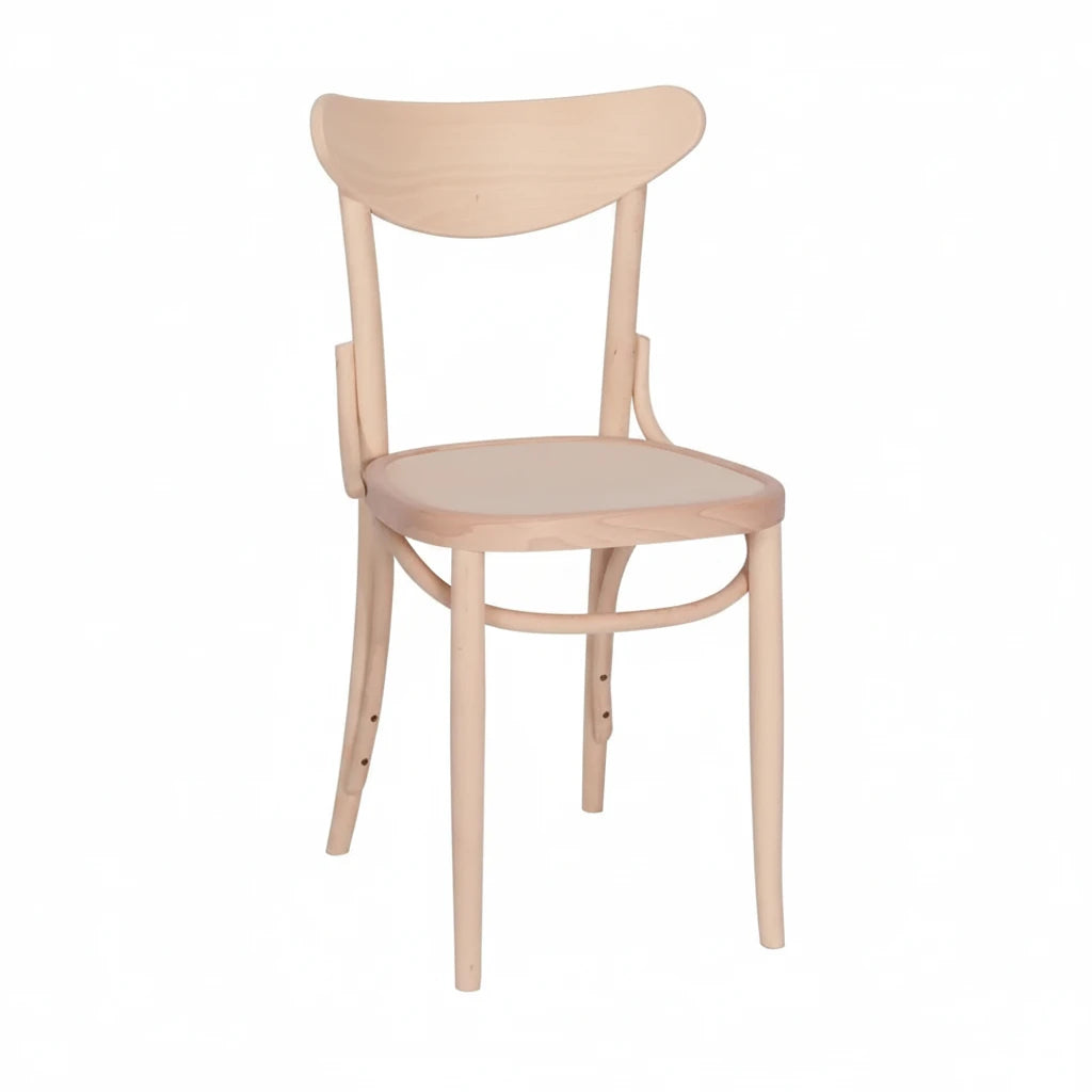 Hendon Bentwood Wooden Upholstered Side Chair