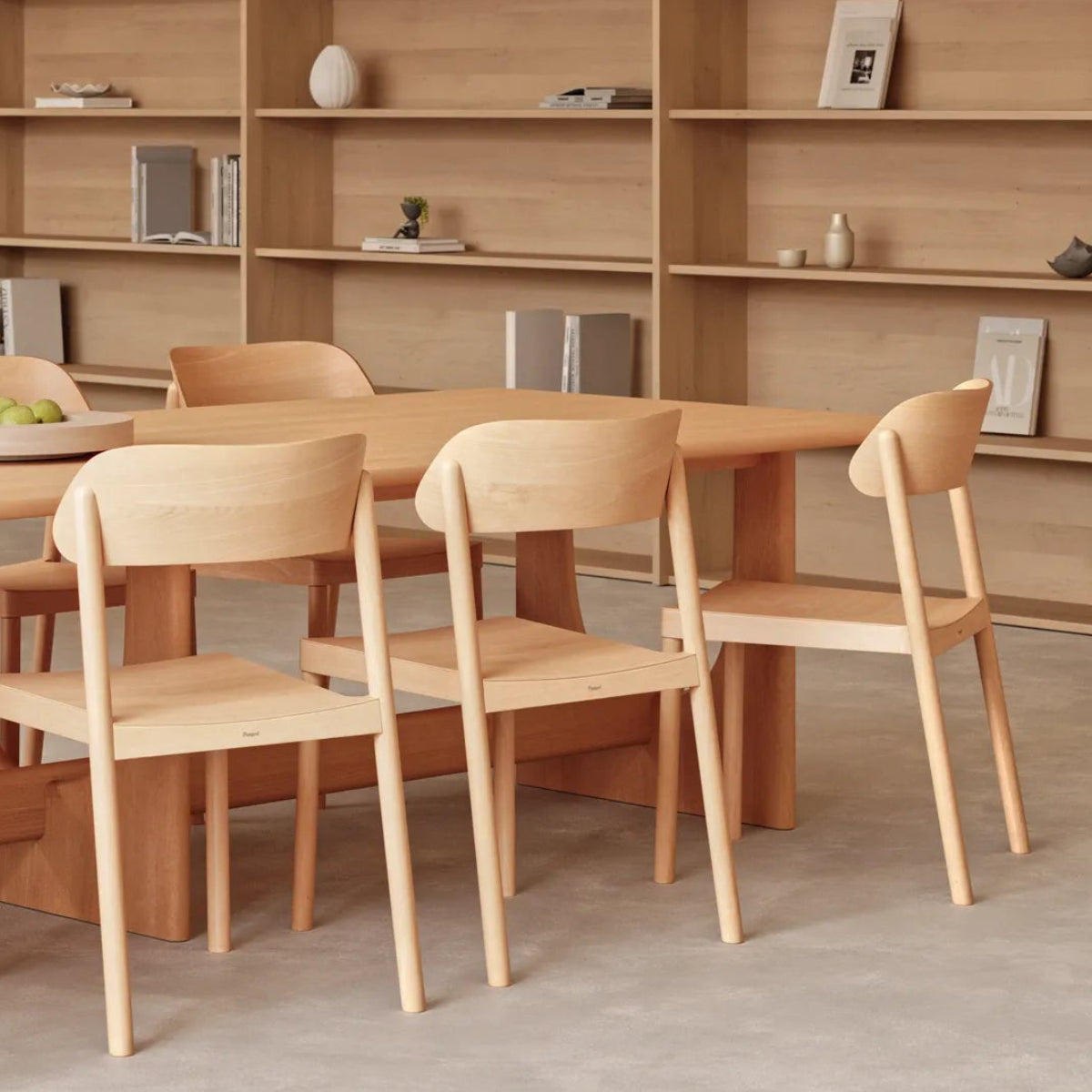 Nimm Stacking Wooden Side Chair