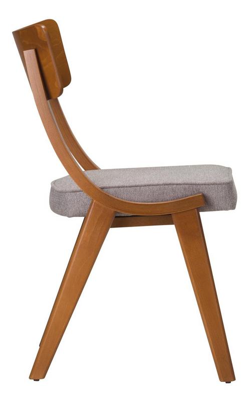 Enna Wooden Upholstered Side Chair