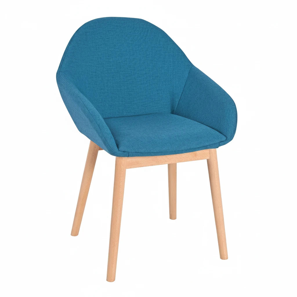 Orlando Upholstered Wooden Armchair