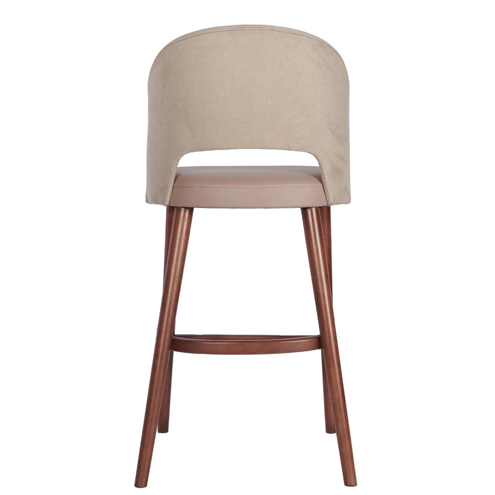 Garda Upholstered Arm Bar Stool