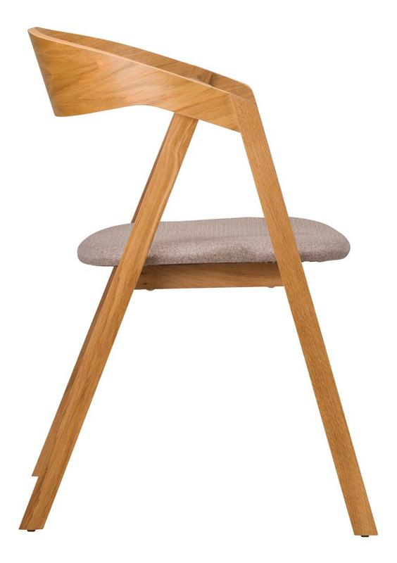 Nest Wooden Upholstered Stacking Armchair