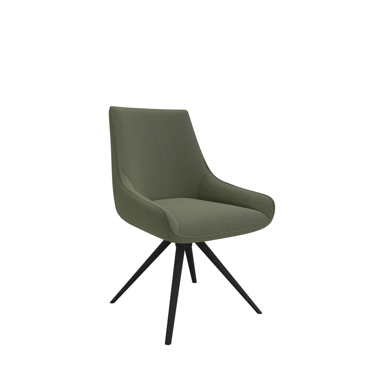 Guise Upholstered Side Chair with 4-Star Base