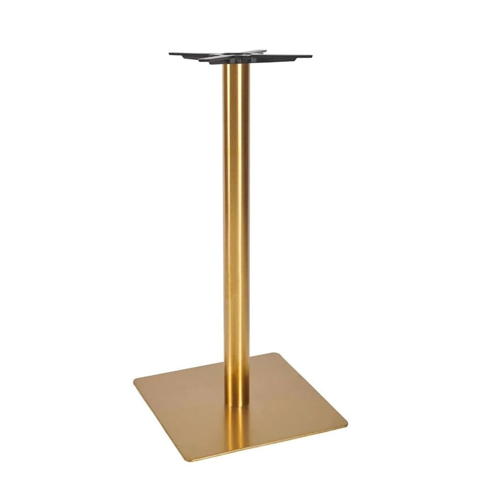 Zeus Square Brass Table Base - Large