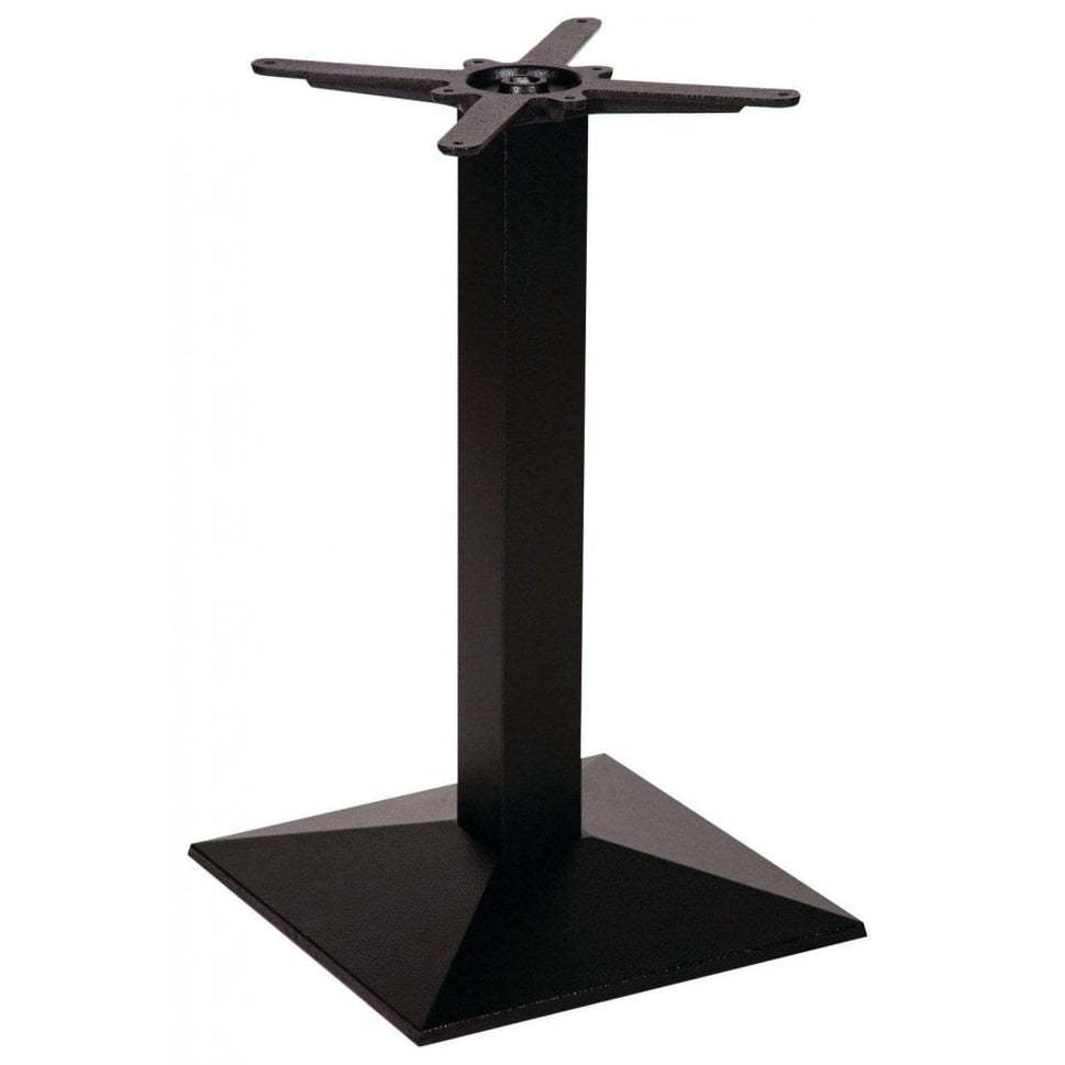 Pyramid Square Cast Iron Table Base