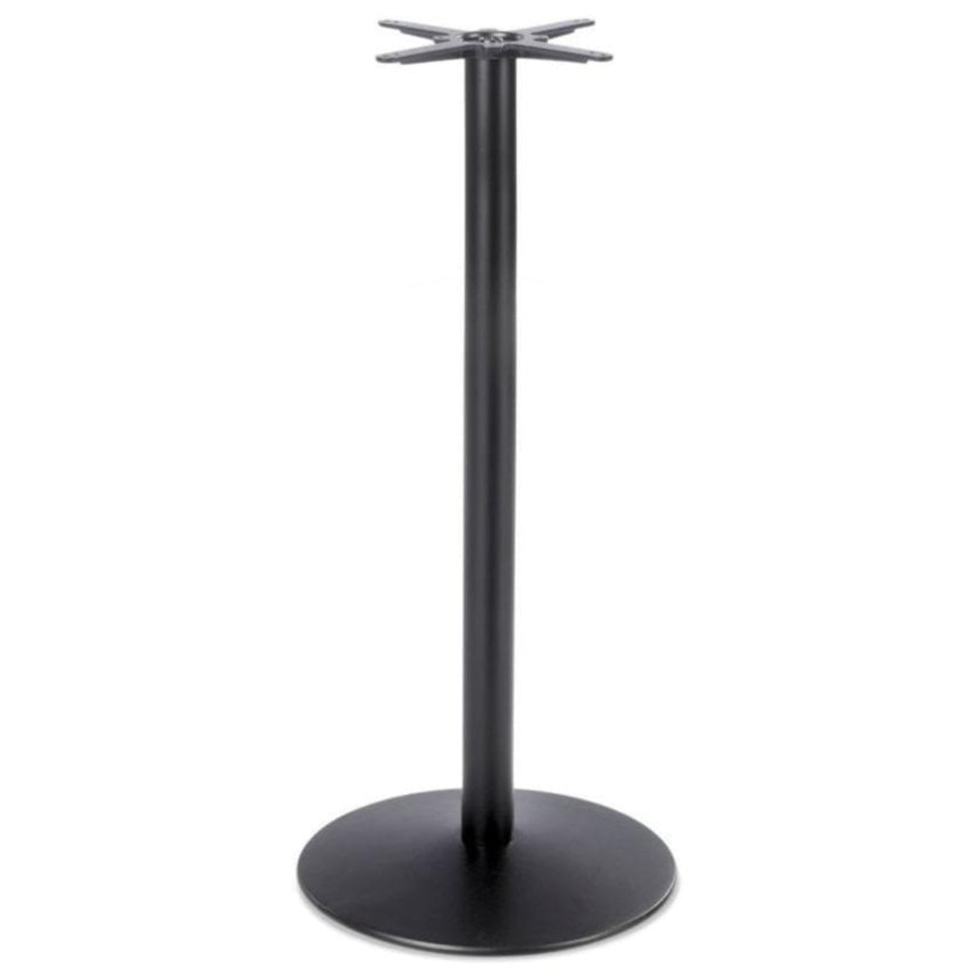 Dome Medium Round Black Cast Iron Table Base