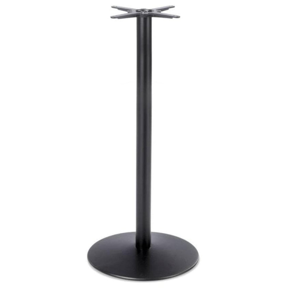 Dome Medium Round Black Cast Iron Table Base