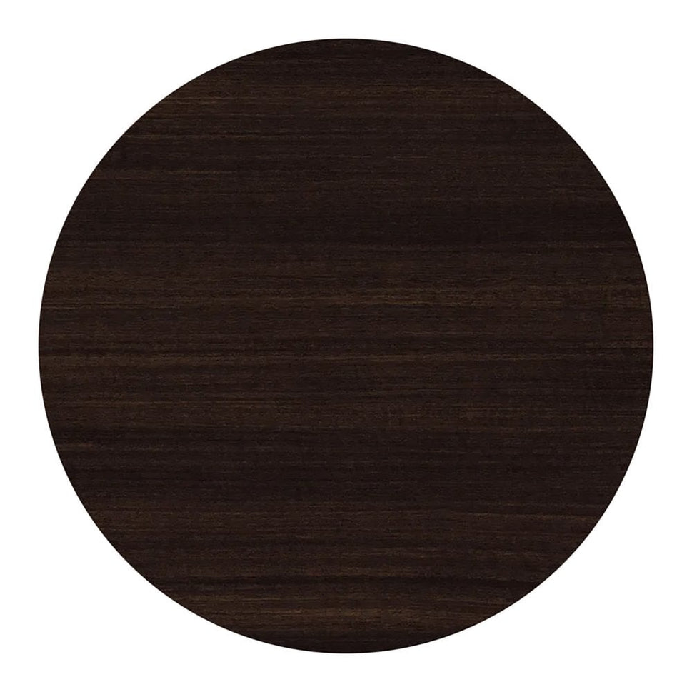 Dark Brown Eucalyptus Restaurant Laminate Table Top - 25mm