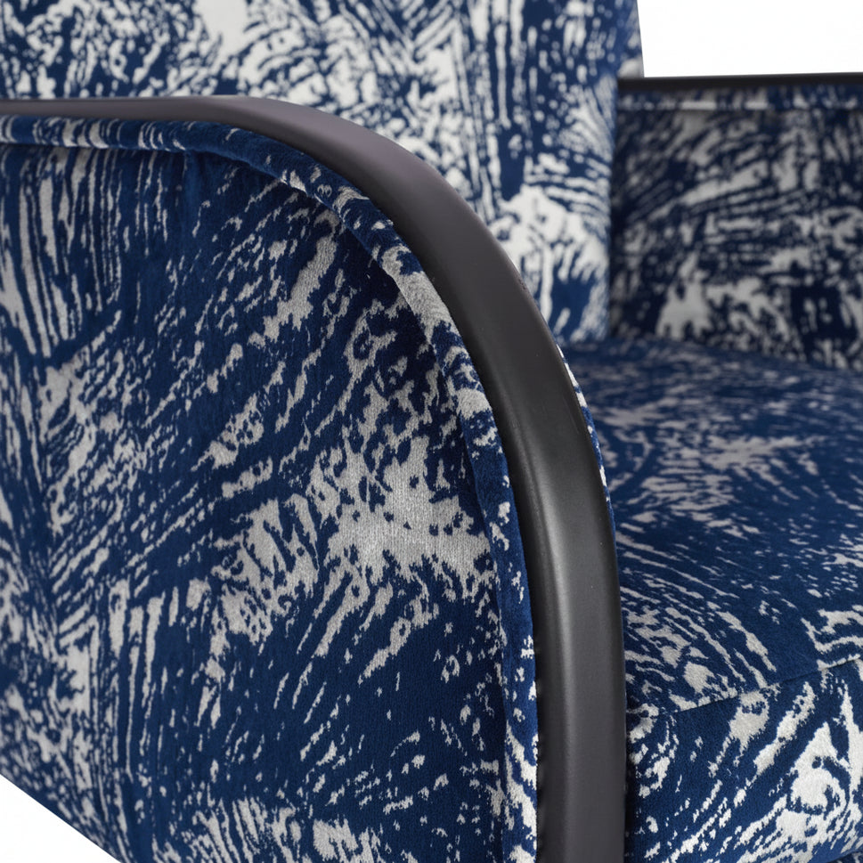 Dulwich Wooden Upholstered Armchair