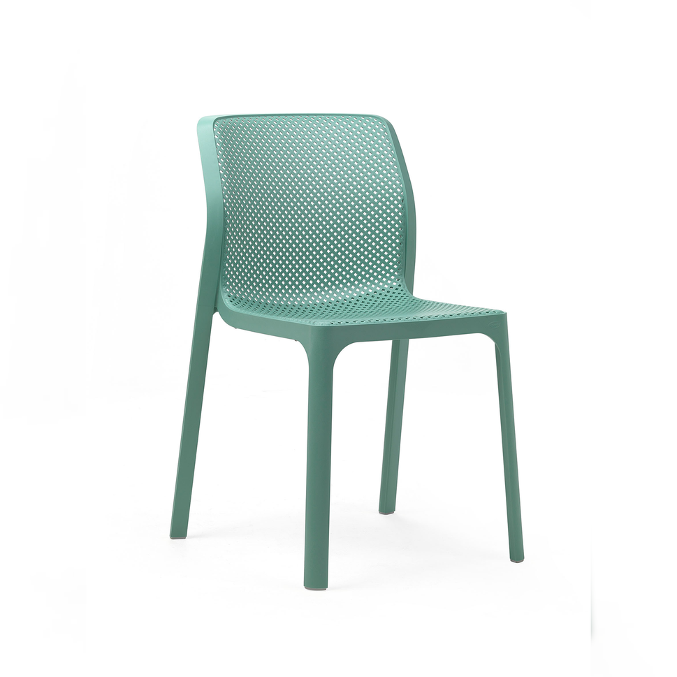 Bit Outdoor Stacking Side Chair