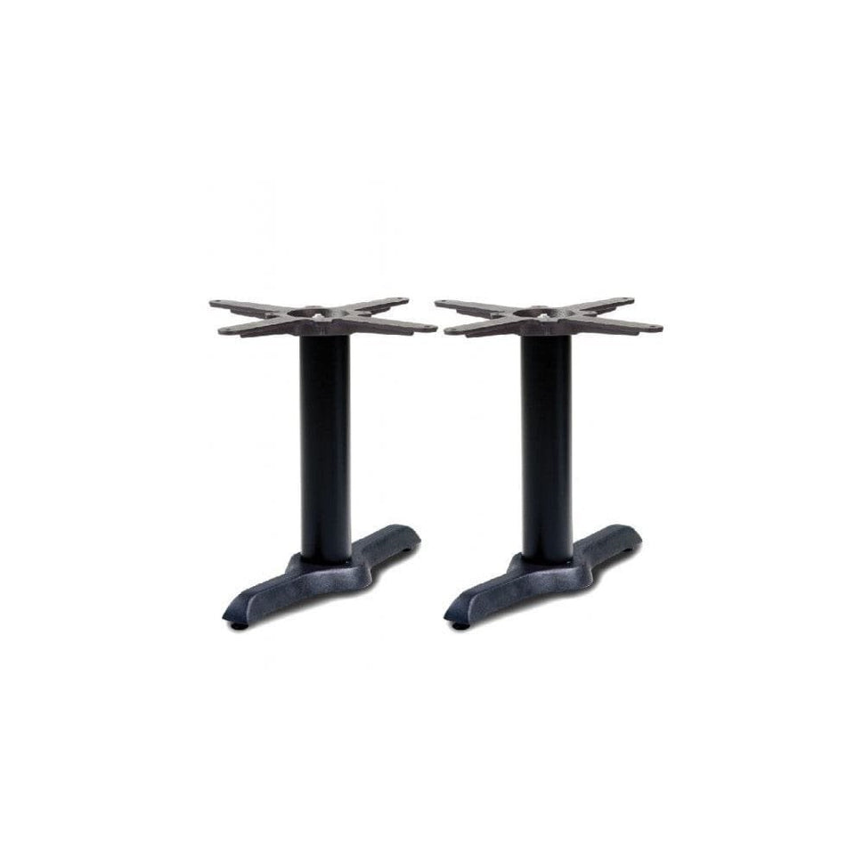 Durham Twin Pedestal Cast Iron Table Base