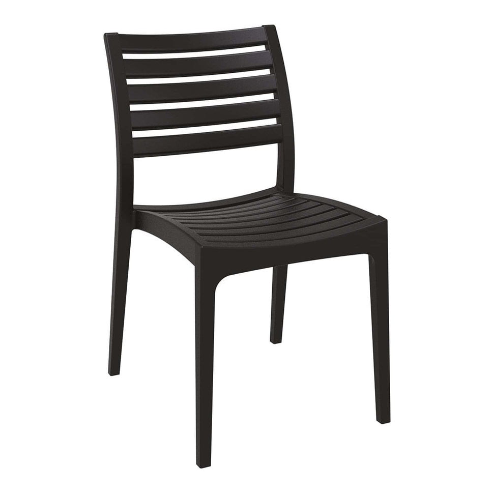 Ares Plastic Outdoor Stacking Side Chair