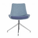 Switch Brooklyn Upholstered Swivel Side Chair - with glides 2 image