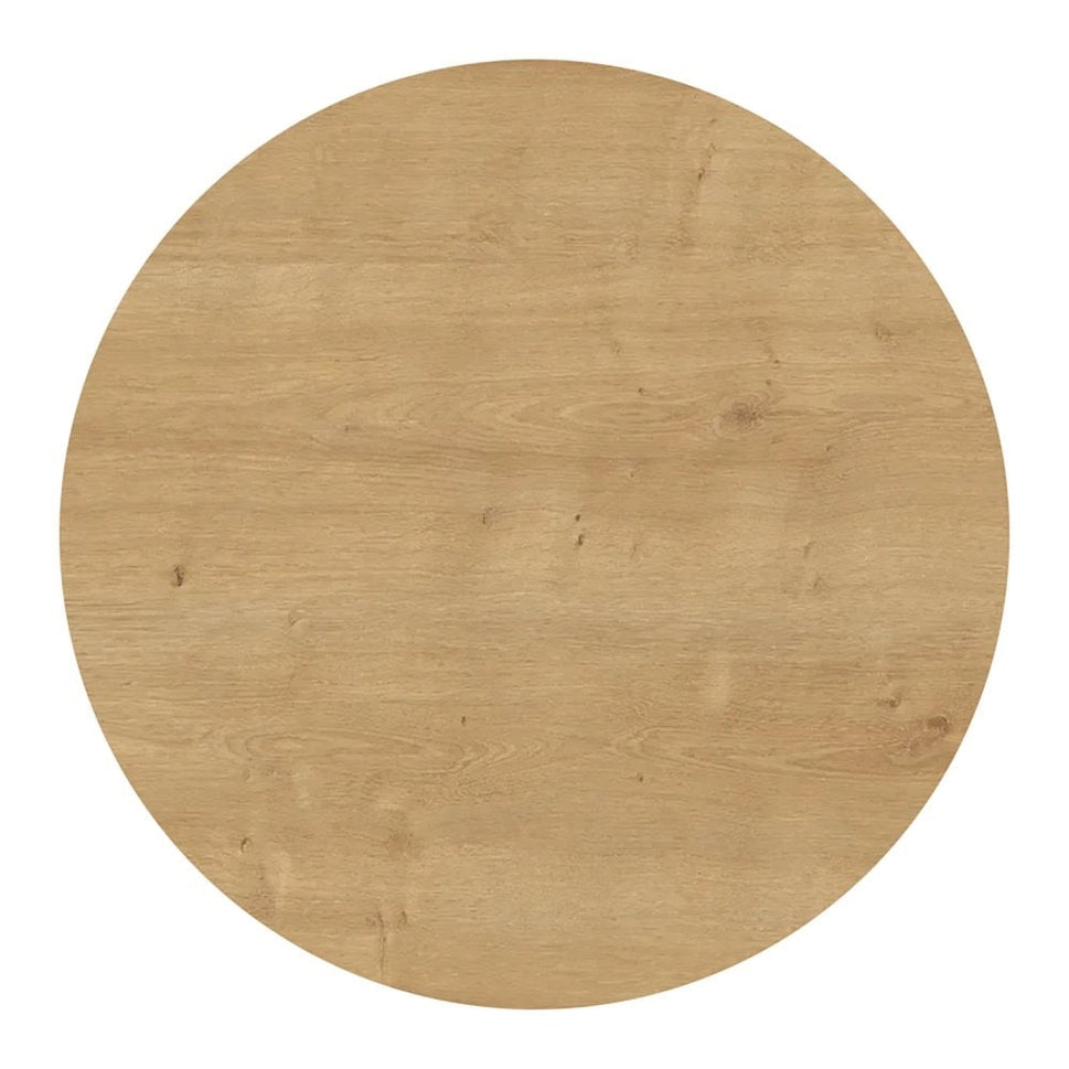 Natural Hamilton Oak Restaurant Laminate Table Top - 25mm