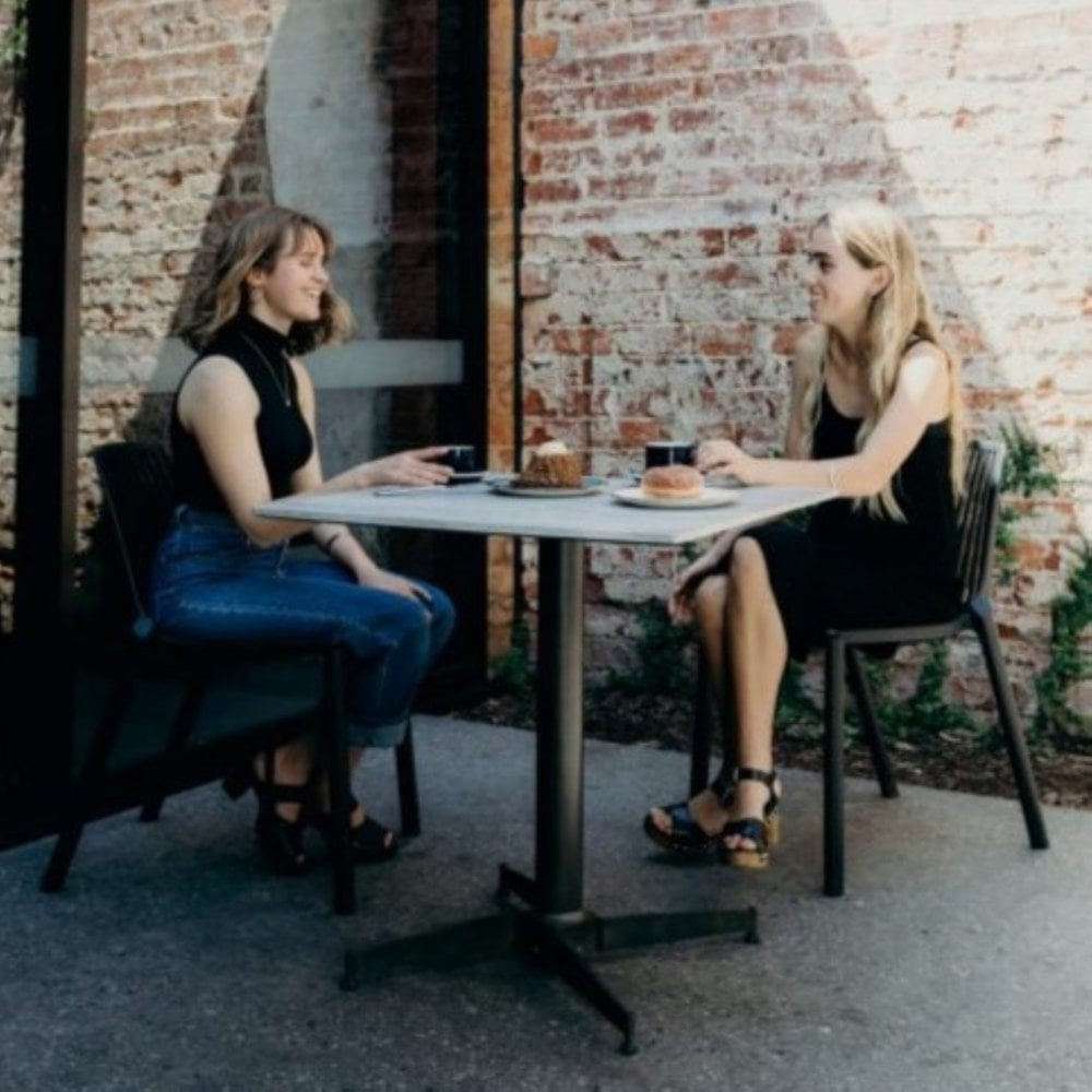 Parkway Black Self Levelling Table Base - Medium - NOROCK