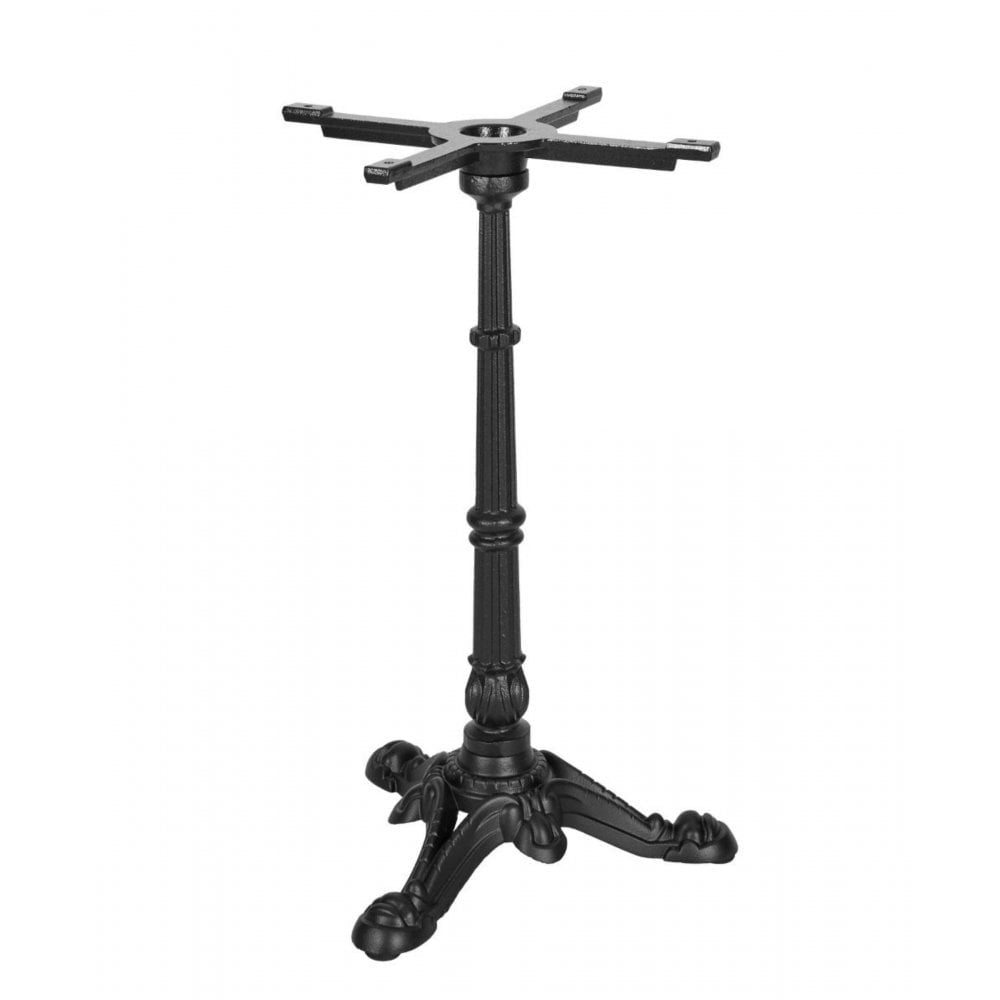 Bistro Ornate Three Leg Cast Iron Table Base