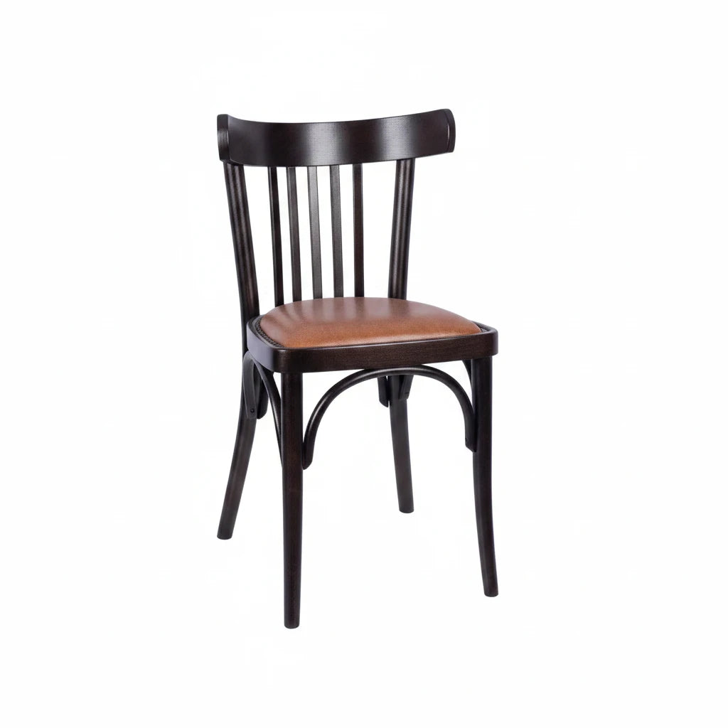 Chloe Bentwood Wooden Upholstered Side Chair