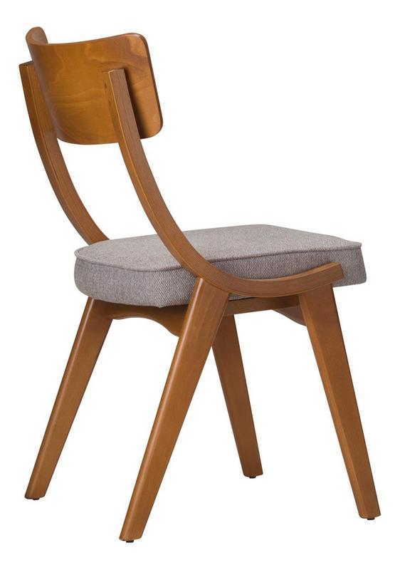 Enna Wooden Upholstered Side Chair