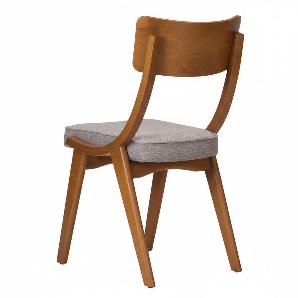 Enna Wooden Upholstered Side Chair