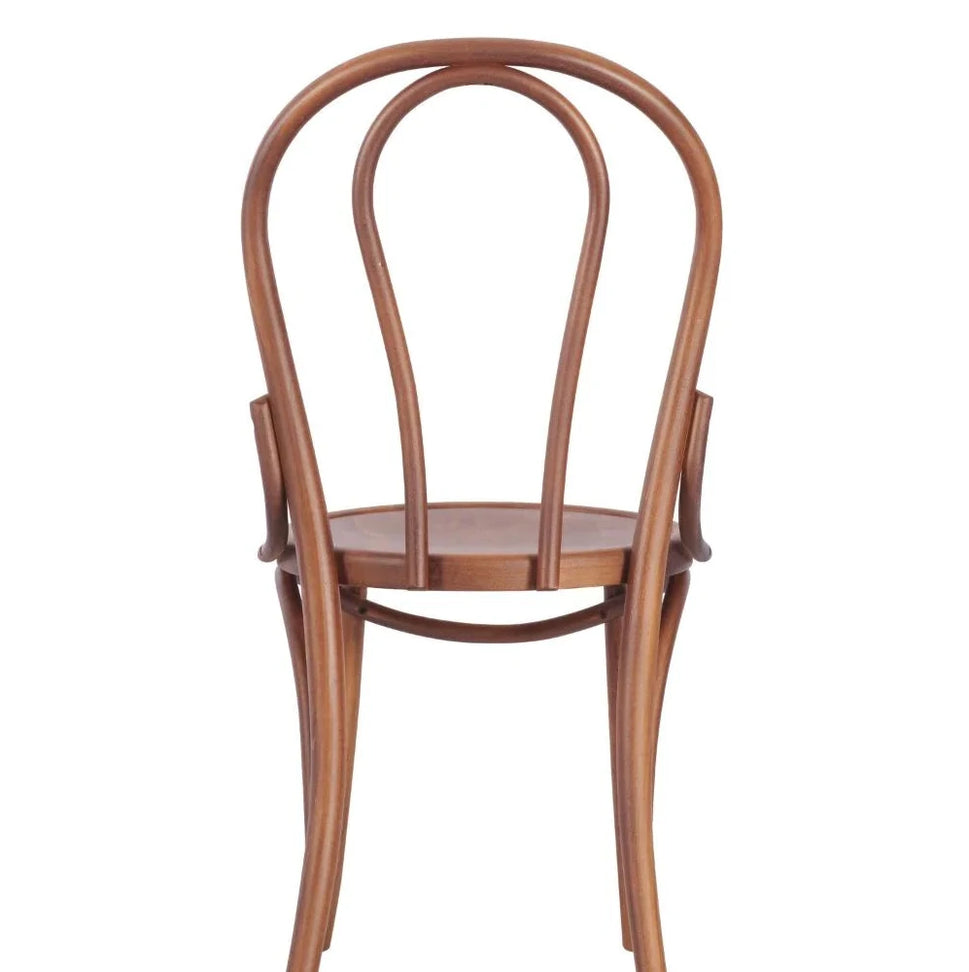 Beatrice Bentwood Wooden Upholstered Side Chair