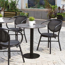 Switch Lyon Black Outdoor Stacking Rattan Armchair 2 image