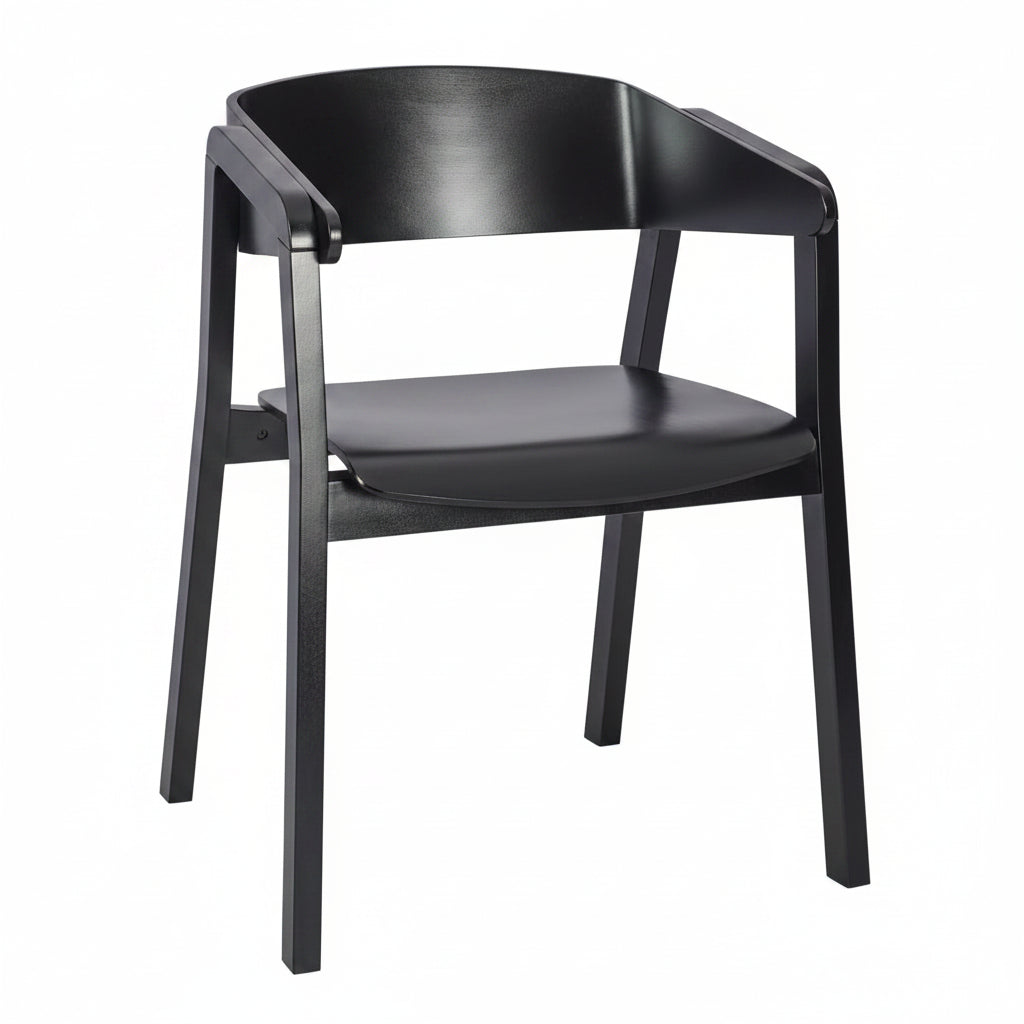 Latte Wooden Armchair
