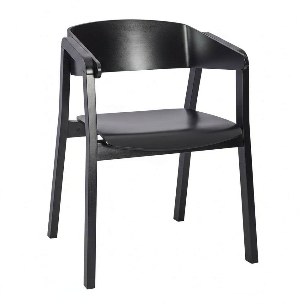 Latte Wooden Armchair