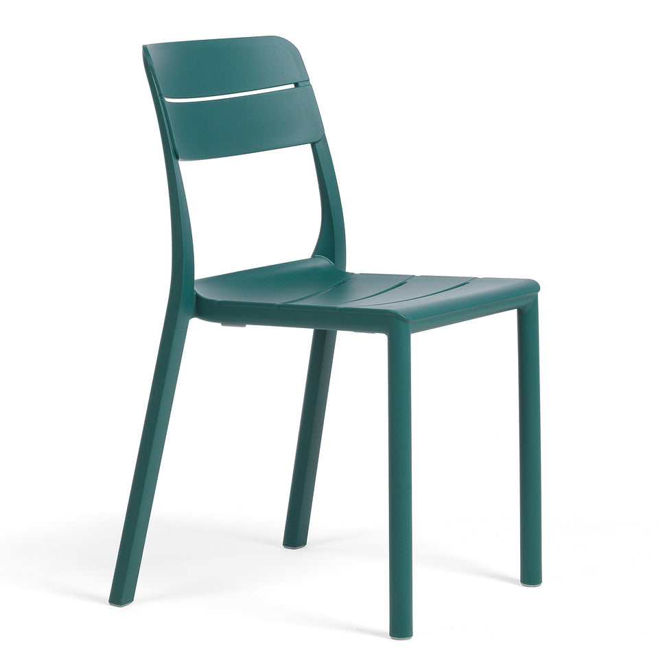 Cassia Outdoor Stacking Bistro Side Chair