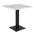 Switch White Crystal Marble Restaurant Laminate Table Top - 25mm 2 image