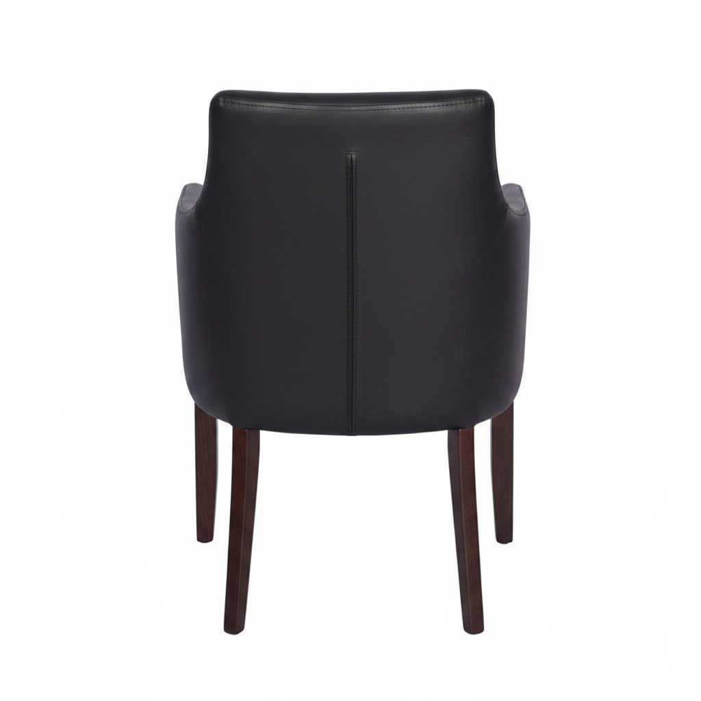 Repton Upholstered Faux Leather Armchair