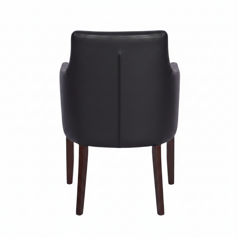 Repton Upholstered Faux Leather Armchair