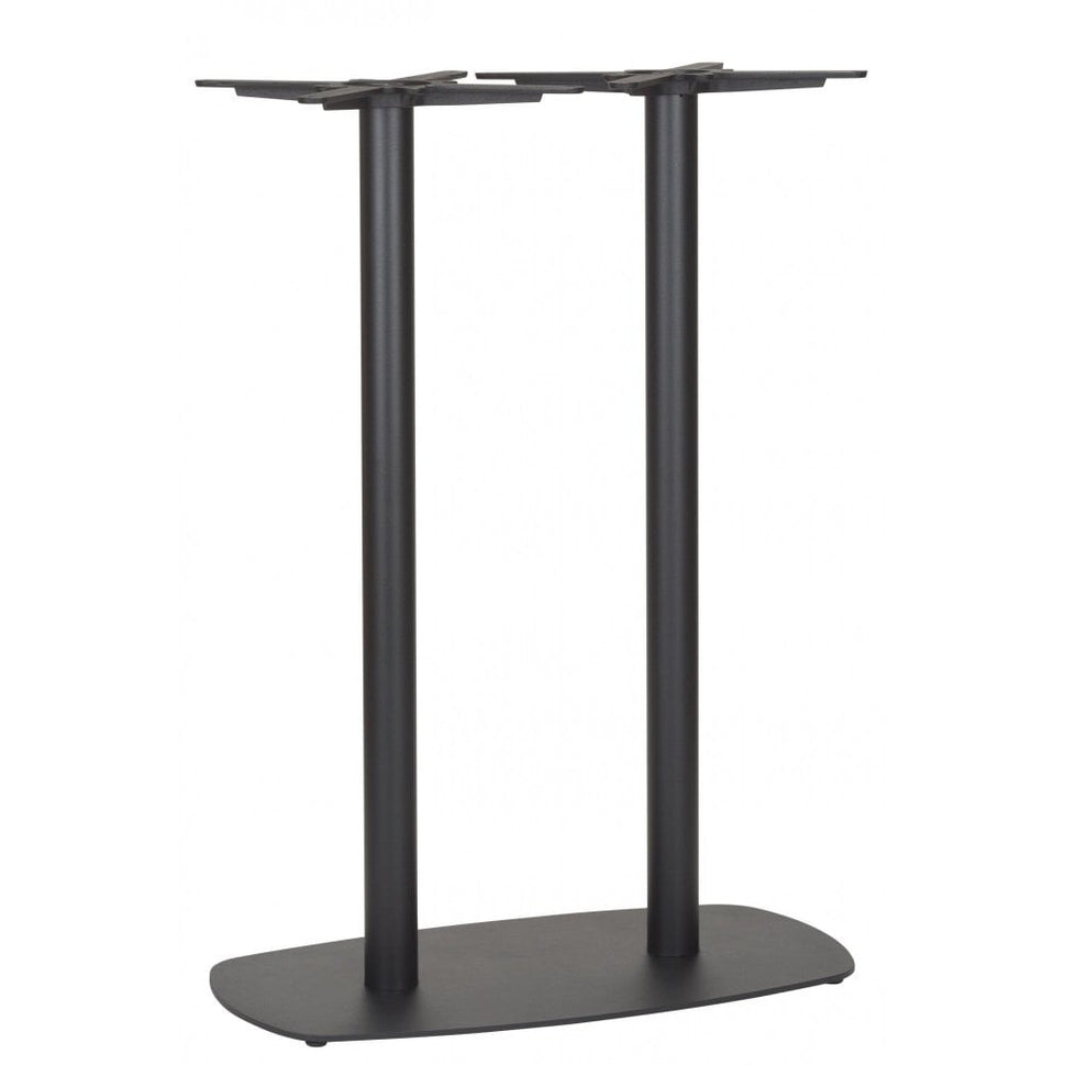 Vega Twin Pedestal Rectangle Cast Iron Table Base