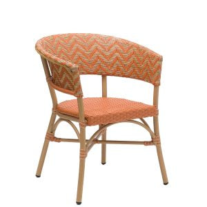 Rose Outdoor Stacking Bistro Armchair