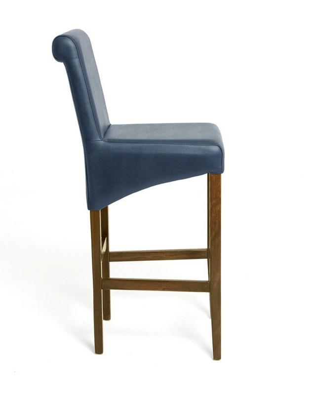 Jena Scrollback Upholstered Bar Stool