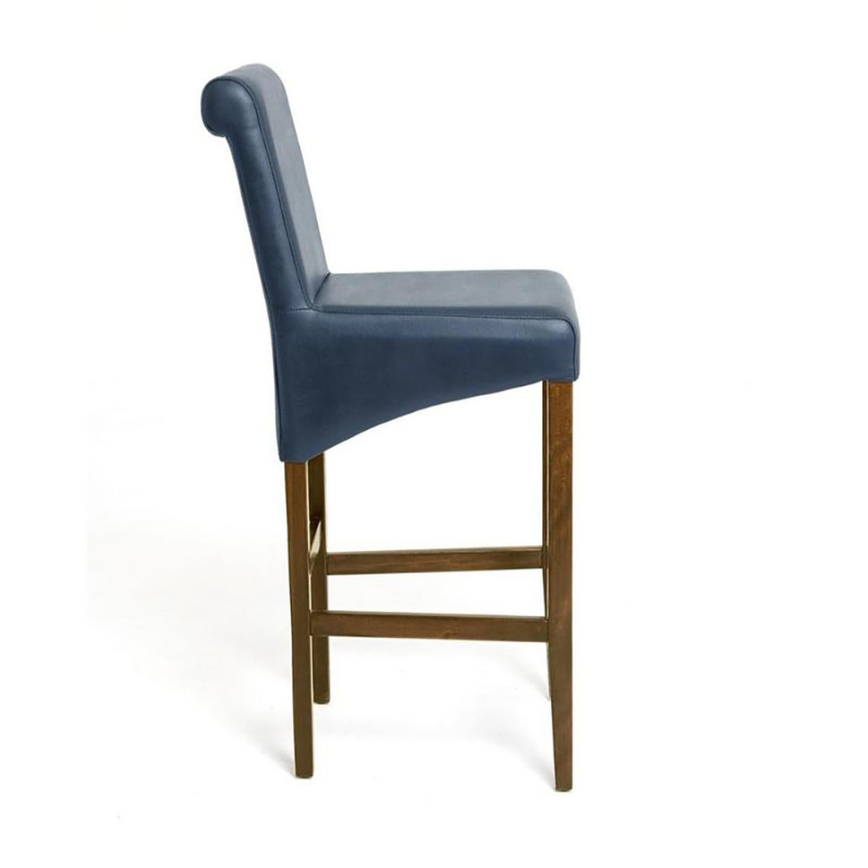 Jena Scrollback Upholstered Bar Stool
