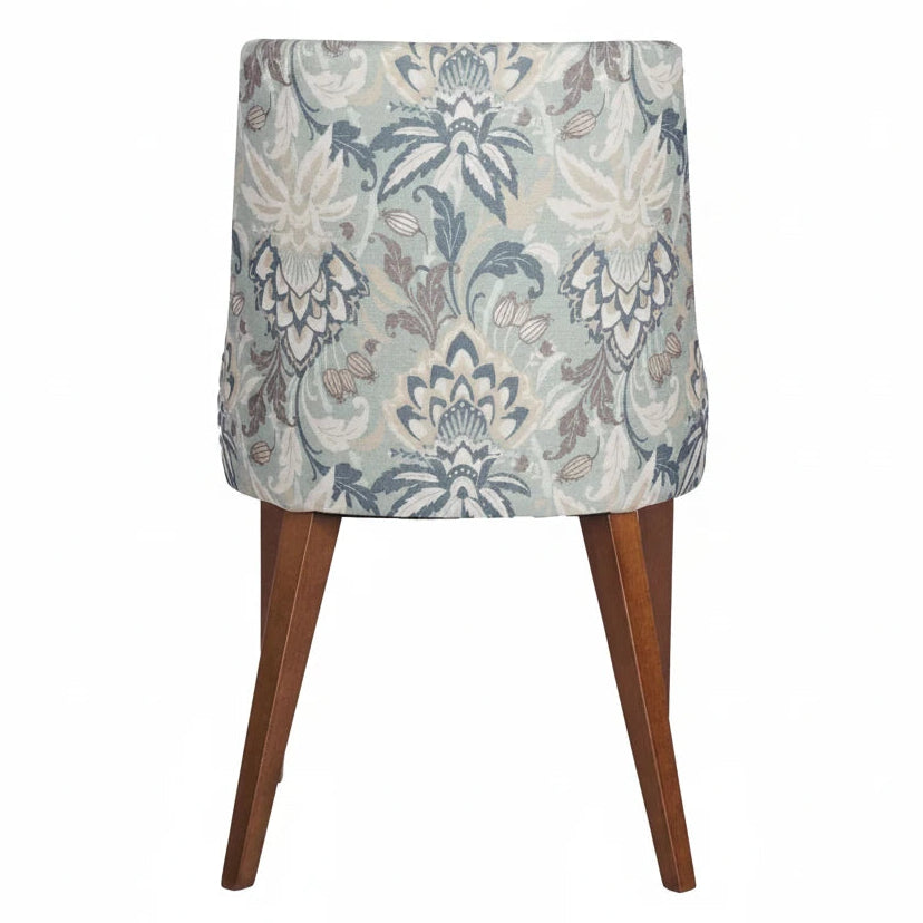 Bari Wooden Upholstered Side Chair