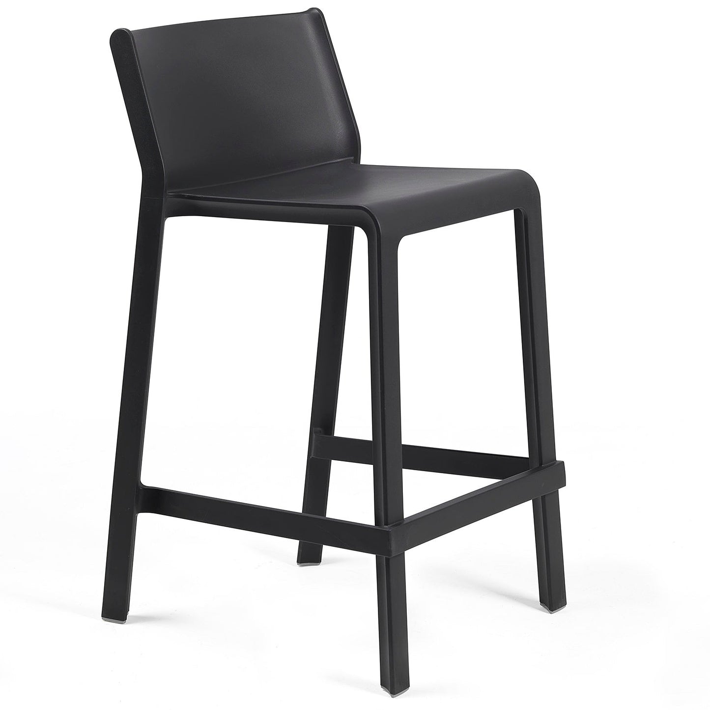 Trill Outdoor Stacking Bar Stool - Mid Height