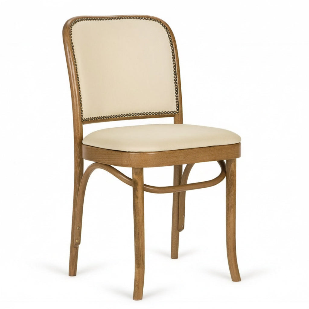 Diva Wooden Upholstered Side Chair