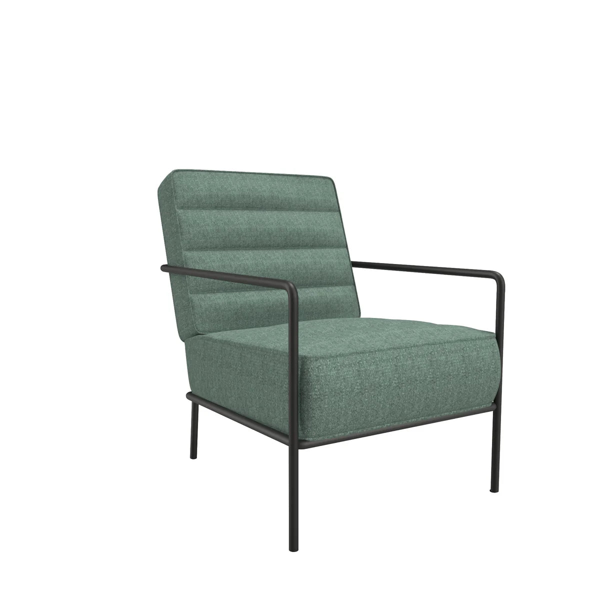 Jade Upholstered Reception Armchair