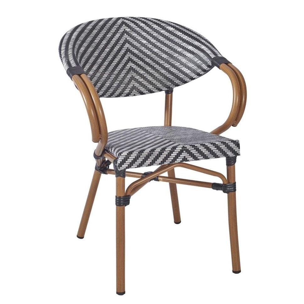 Montpellier Bistro Outdoor Stacking Rattan Armchair