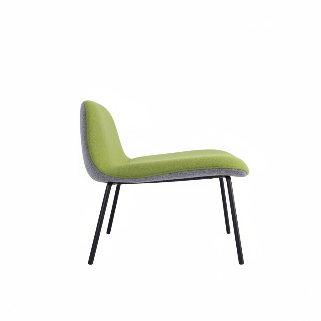 Copenhagen Upholstered Metal Bar Stool
