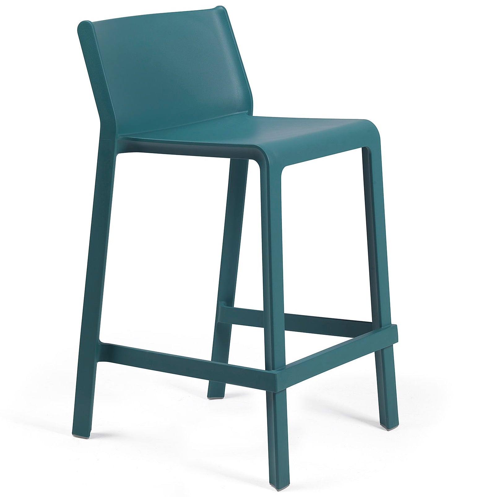 Trill Outdoor Stacking Bar Stool - Mid Height