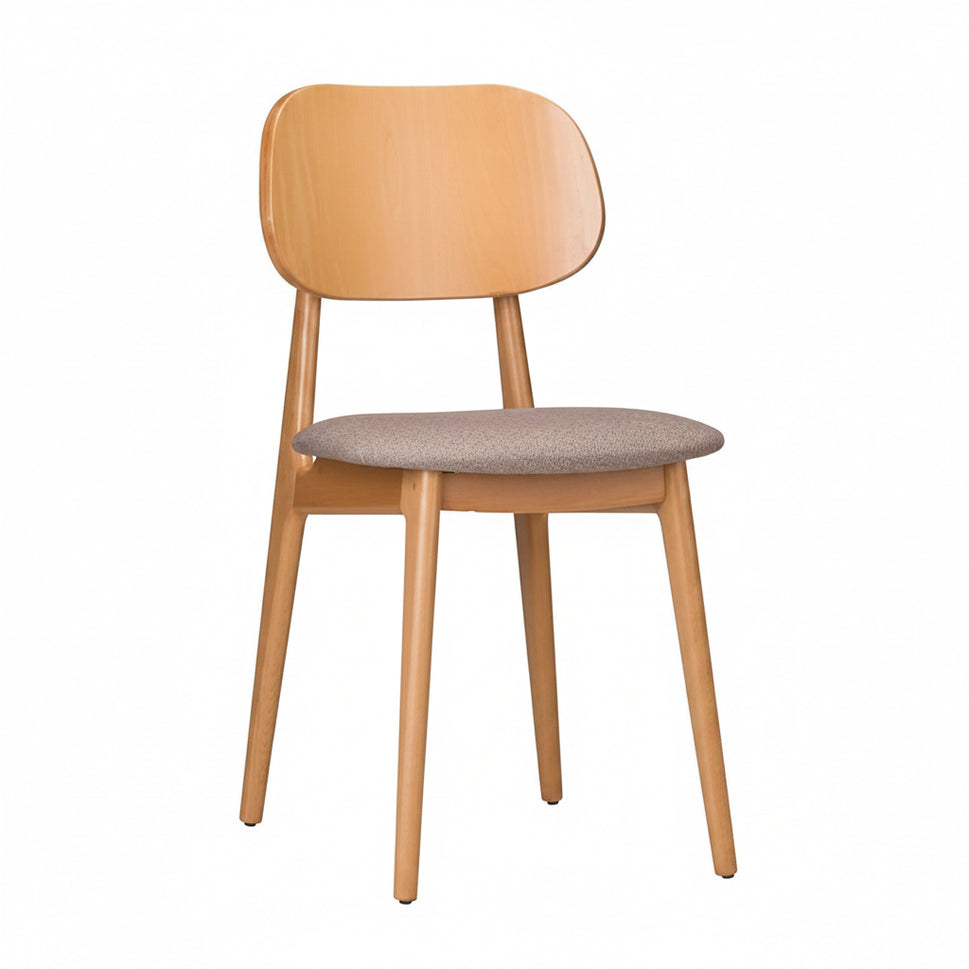 Bunny Wooden Upholstered Side Chair