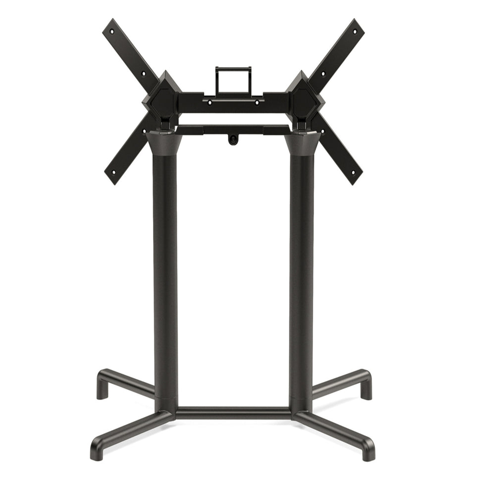 Scudo Fliptop Bistro Twin Pedestal Outdoor Table Base