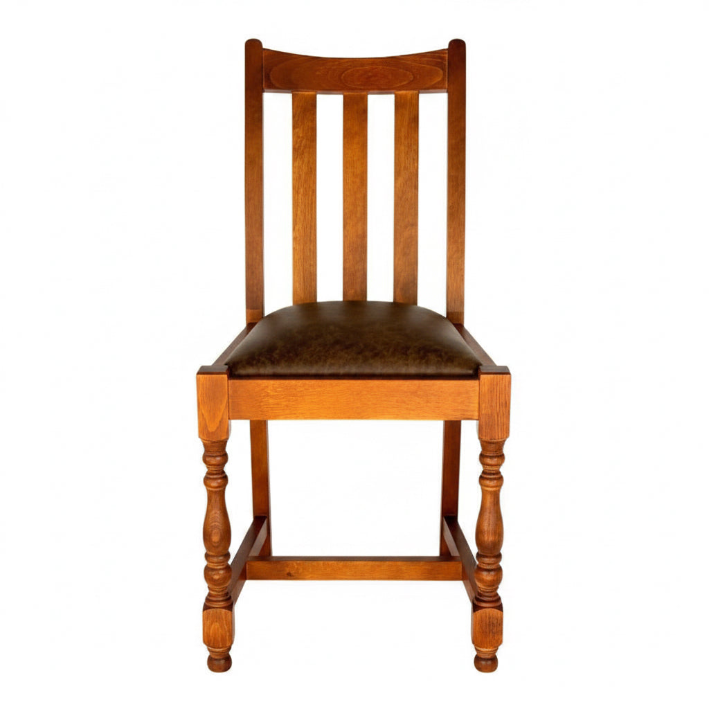 Fornham Wooden Upholstered Side Chair