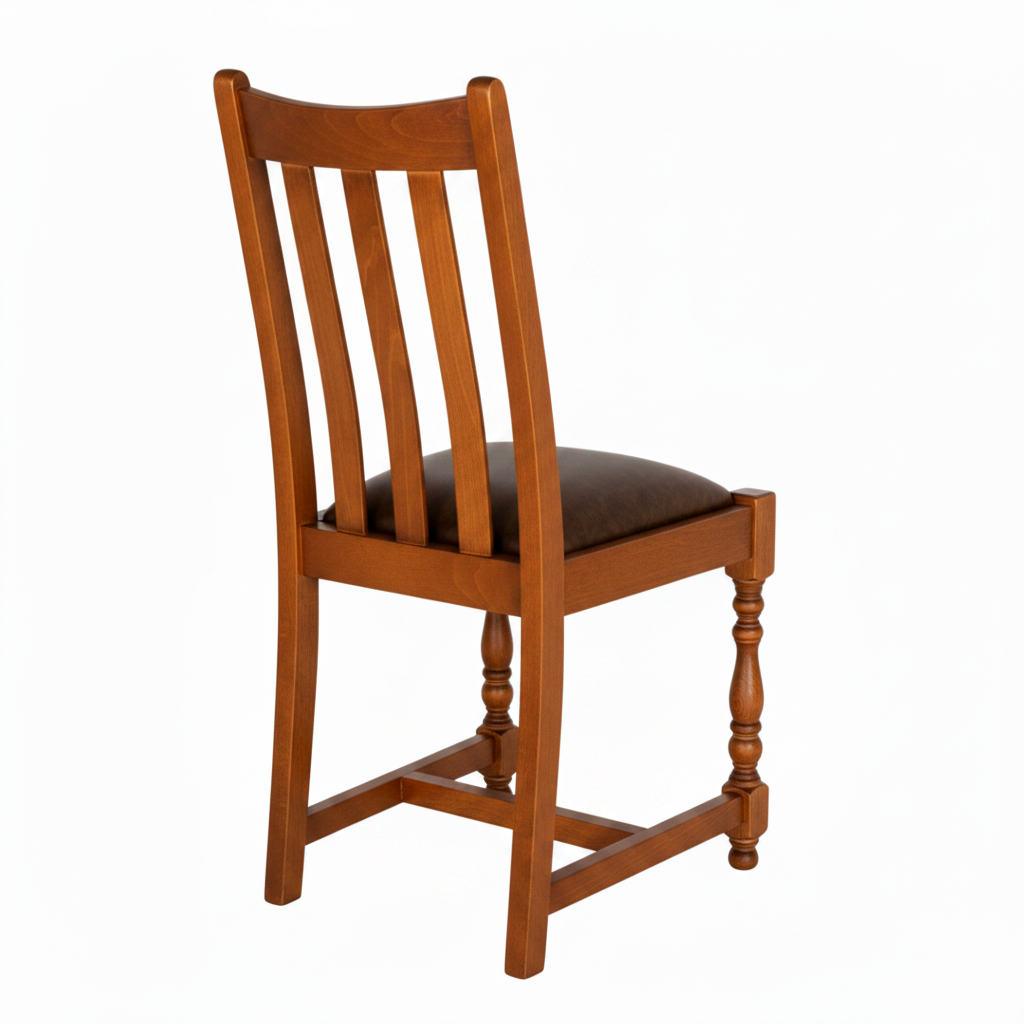 Fornham Wooden Upholstered Side Chair