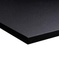 Jet Black Laminate Table Top - 25mm